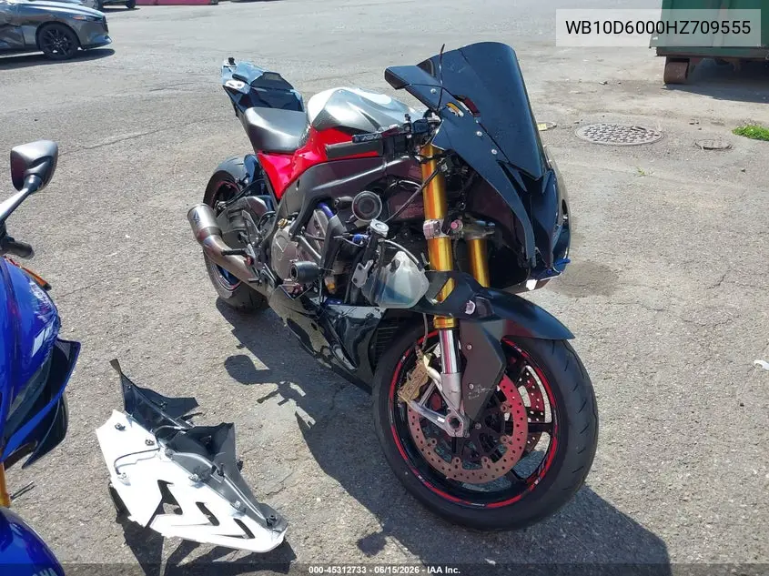 2017 BMW S 1000 Rr VIN: WB10D6000HZ709555 Lot: 45312733