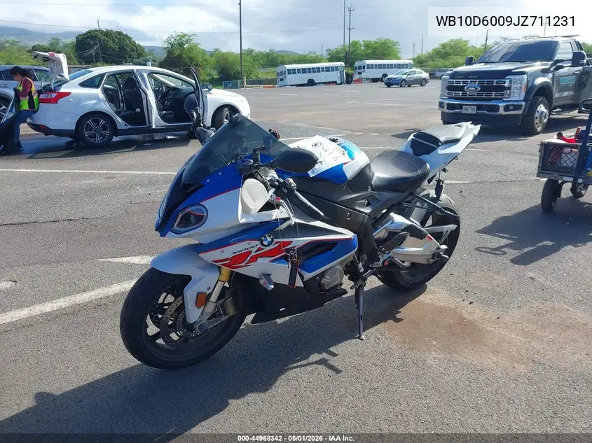 2018 BMW S 1000 Rr VIN: WB10D6009JZ711231 Lot: 44968342