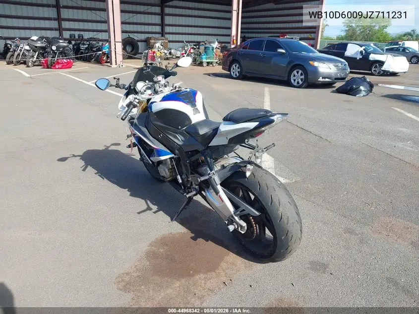 2018 BMW S 1000 Rr VIN: WB10D6009JZ711231 Lot: 44968342