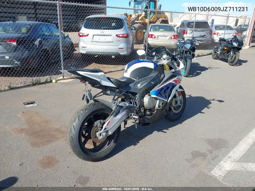 2018 BMW S 1000 Rr VIN: WB10D6009JZ711231 Lot: 44968342