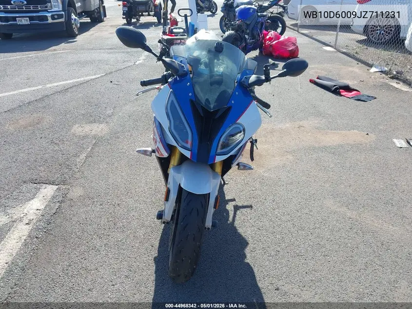 2018 BMW S 1000 Rr VIN: WB10D6009JZ711231 Lot: 44968342