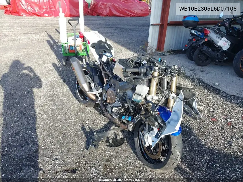 2020 BMW S 1000 Rr VIN: WB10E2305L6D07108 Lot: 44827728