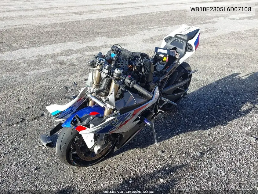 2020 BMW S 1000 Rr VIN: WB10E2305L6D07108 Lot: 44827728