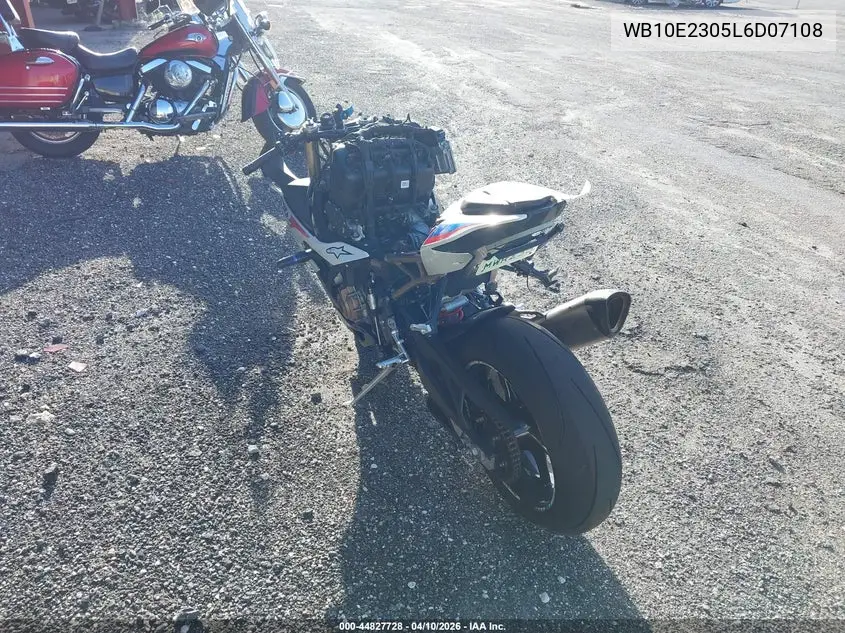 2020 BMW S 1000 Rr VIN: WB10E2305L6D07108 Lot: 44827728