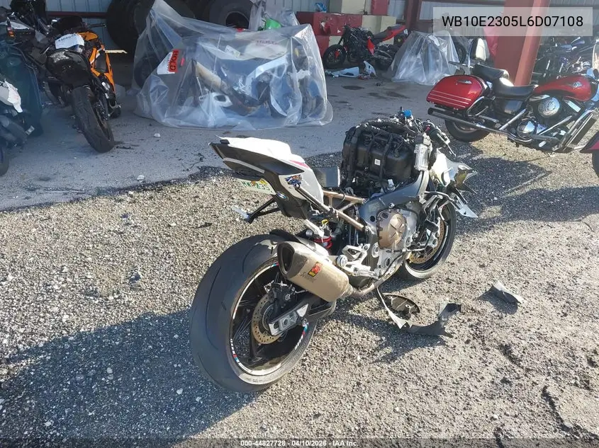 2020 BMW S 1000 Rr VIN: WB10E2305L6D07108 Lot: 44827728