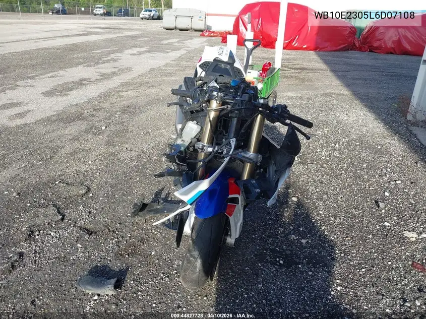 2020 BMW S 1000 Rr VIN: WB10E2305L6D07108 Lot: 44827728