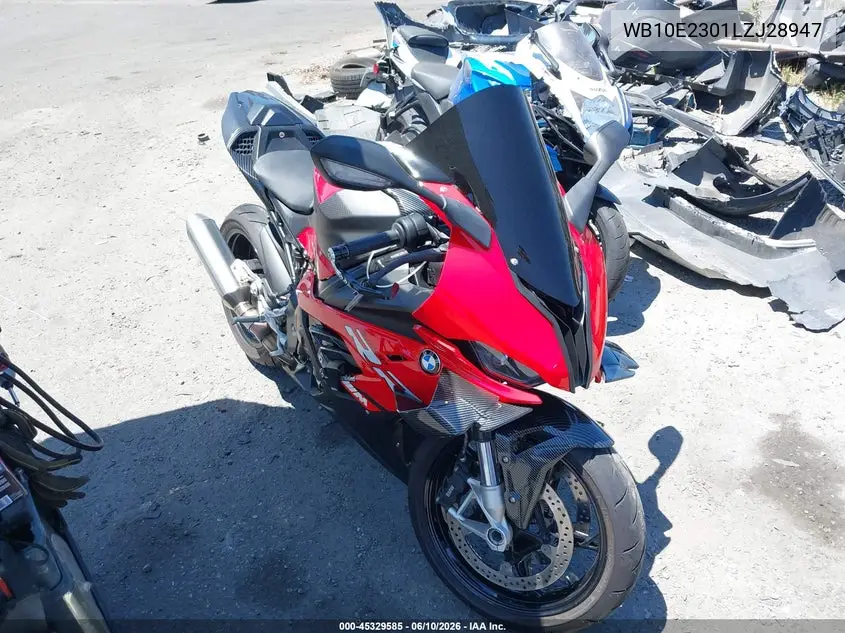 2020 BMW S 1000 Rr VIN: WB10E2301LZJ28947 Lot: 45329585
