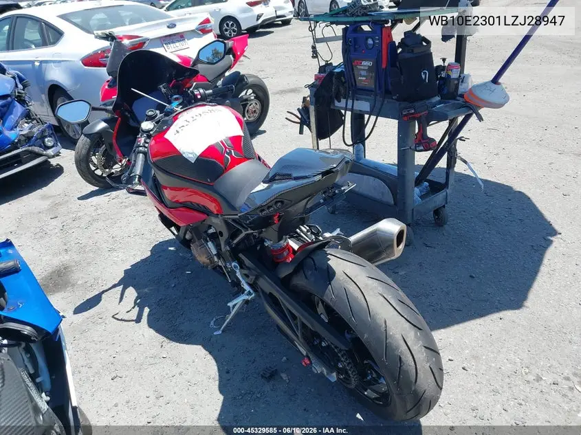 2020 BMW S 1000 Rr VIN: WB10E2301LZJ28947 Lot: 45329585
