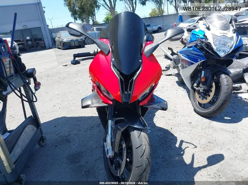 2020 BMW S 1000 Rr VIN: WB10E2301LZJ28947 Lot: 45329585