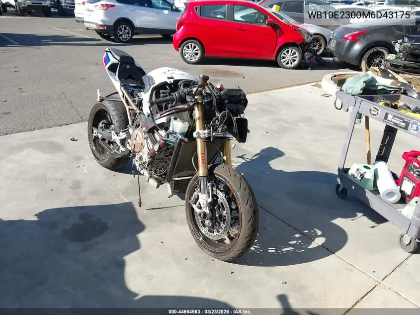 2021 BMW S 1000 Rr VIN: WB10E2300M6D43175 Lot: 44664563