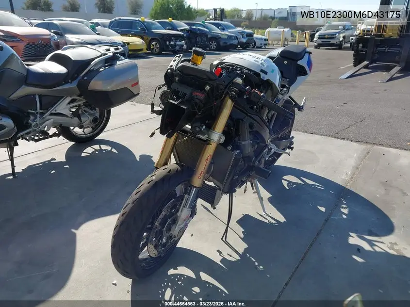 2021 BMW S 1000 Rr VIN: WB10E2300M6D43175 Lot: 44664563