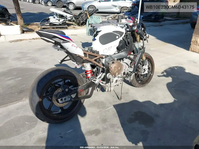 2021 BMW S 1000 Rr VIN: WB10E2300M6D43175 Lot: 44664563