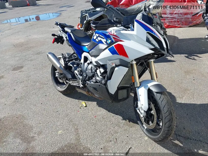 2021 BMW S 1000 Xr VIN: WB10E4306M6E71111 Lot: 45327551