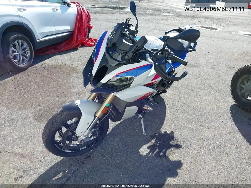 2021 BMW S 1000 Xr VIN: WB10E4306M6E71111 Lot: 45327551