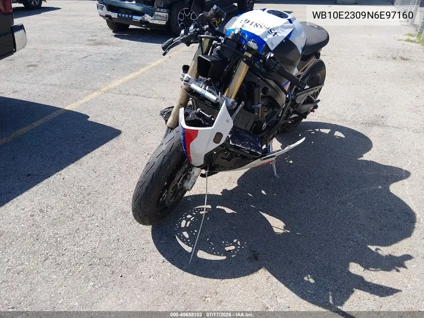 2022 BMW S 1000 Rr VIN: WB10E2309N6E97160 Lot: 45658103