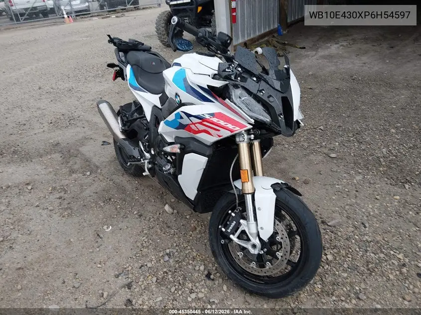 2023 BMW S 1000 Xr VIN: WB10E430XP6H54597 Lot: 45350445