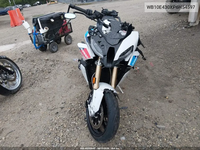 2023 BMW S 1000 Xr VIN: WB10E430XP6H54597 Lot: 45350445