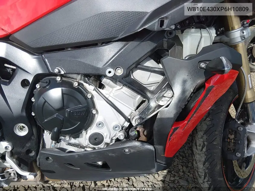 2023 BMW S 1000 Xr VIN: WB10E430XP6H10809 Lot: 45493324
