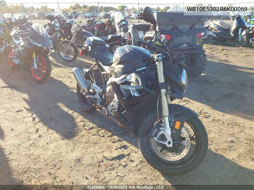 2024 BMW S 1000 R VIN: WB10E5302R6K00069 Lot: 12422682
