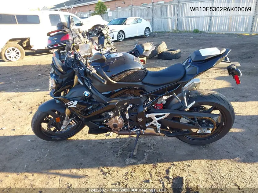 2024 BMW S 1000 R VIN: WB10E5302R6K00069 Lot: 12422682