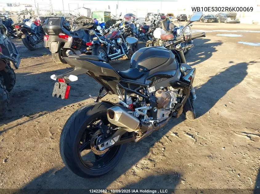 2024 BMW S 1000 R VIN: WB10E5302R6K00069 Lot: 12422682