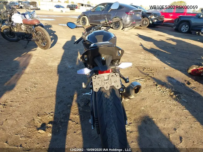 2024 BMW S 1000 R VIN: WB10E5302R6K00069 Lot: 12422682