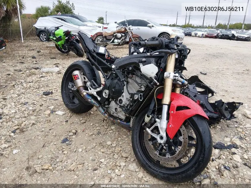 2024 BMW S 1000 Rr VIN: WB10E6302R6J56211 Lot: 44310435