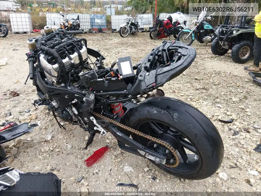 2024 BMW S 1000 Rr VIN: WB10E6302R6J56211 Lot: 44310435