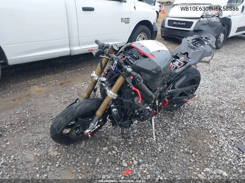 2024 BMW S 1000 Rr VIN: WB10E6308R6K58886 Lot: 45009922