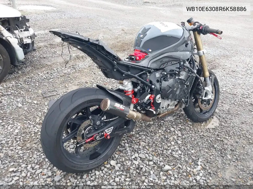 2024 BMW S 1000 Rr VIN: WB10E6308R6K58886 Lot: 45009922