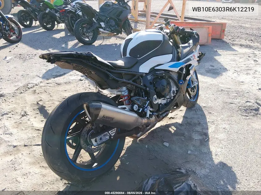 2024 BMW S 1000 Rr VIN: WB10E6303R6K12219 Lot: 45290084