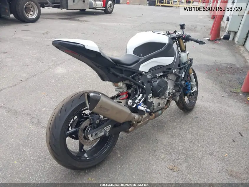 2024 BMW S 1000 Rr VIN: WB10E6307R6J58729 Lot: 45445064