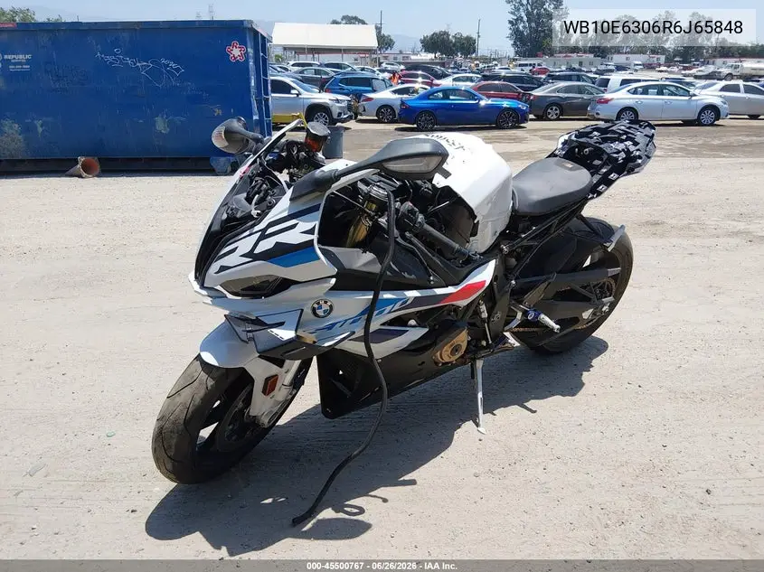 2024 BMW S 1000 Rr VIN: WB10E6306R6J65848 Lot: 45500767