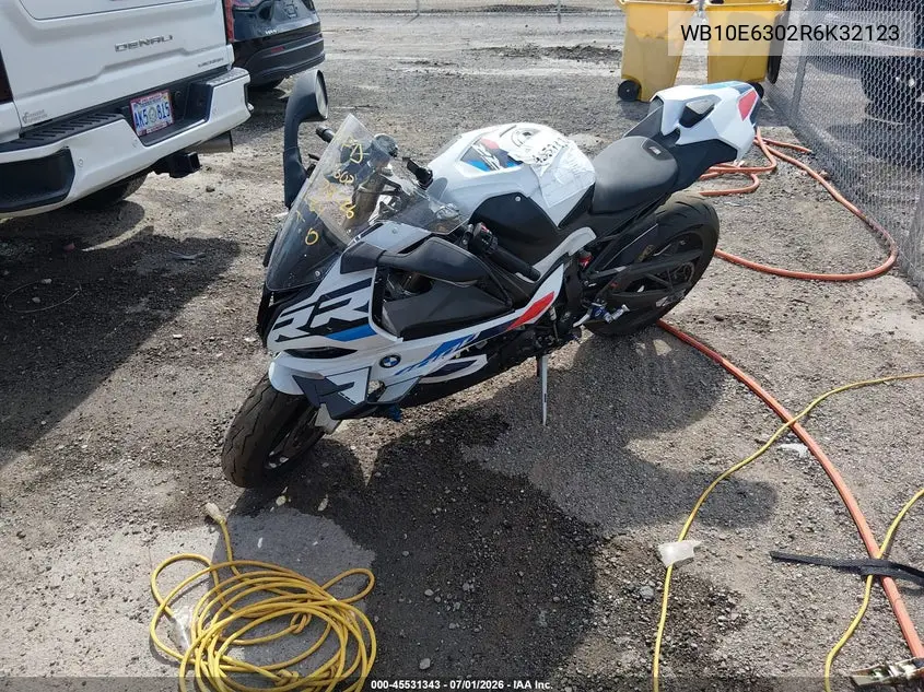 2024 BMW S 1000 Rr VIN: WB10E6302R6K32123 Lot: 45531343