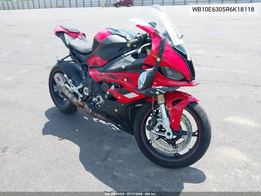 2024 BMW S 1000 Rr VIN: WB10E6305R6K18118 Lot: 45661424