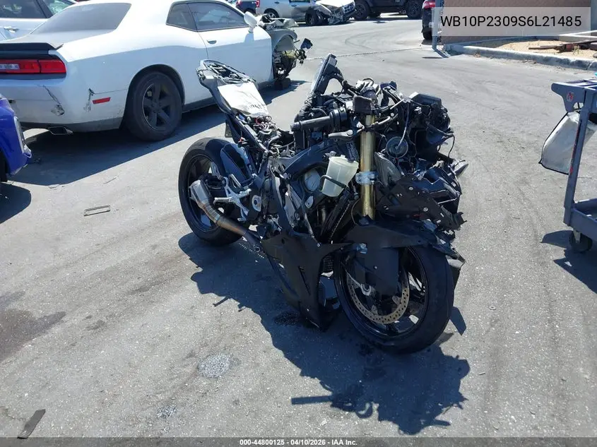 2025 BMW S 1000 Rr VIN: WB10P2309S6L21485 Lot: 44800125