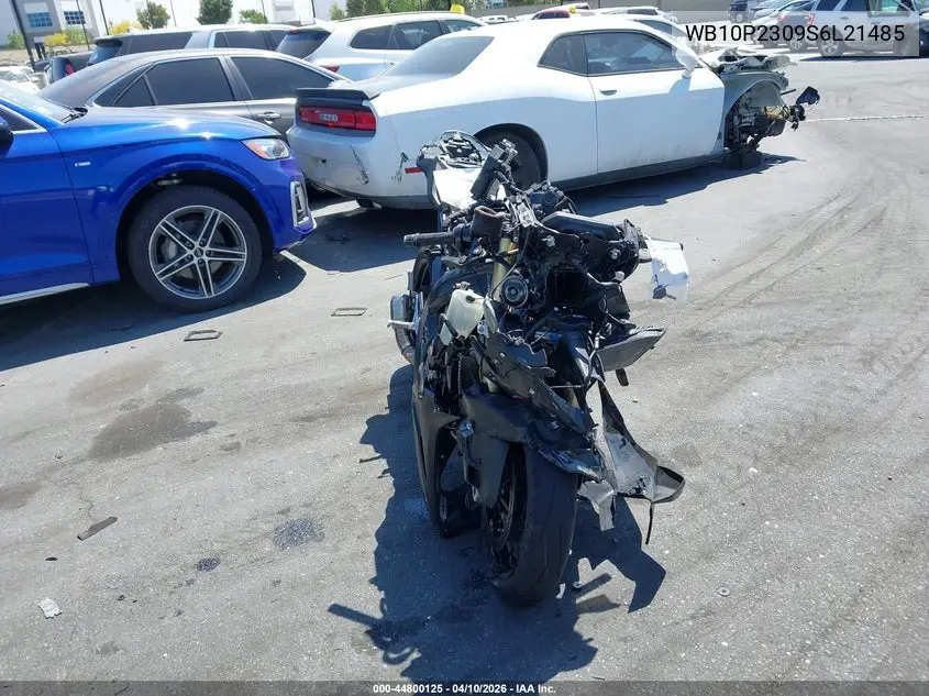 2025 BMW S 1000 Rr VIN: WB10P2309S6L21485 Lot: 44800125