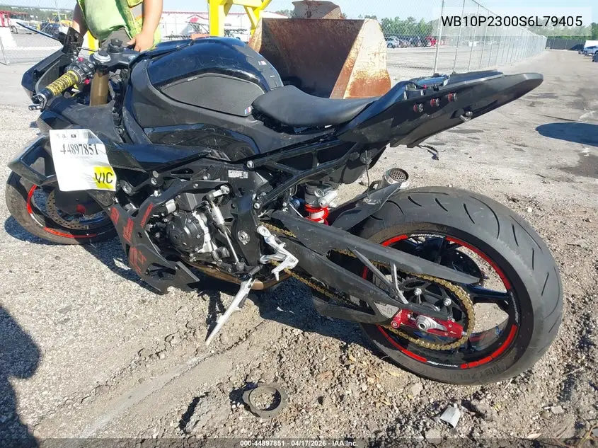 2025 BMW S 1000 Rr VIN: WB10P2300S6L79405 Lot: 44897851
