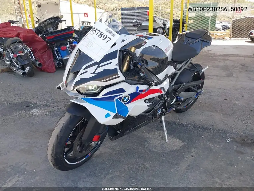 2025 BMW S 1000 Rr VIN: WB10P2302S6L50892 Lot: 44957897