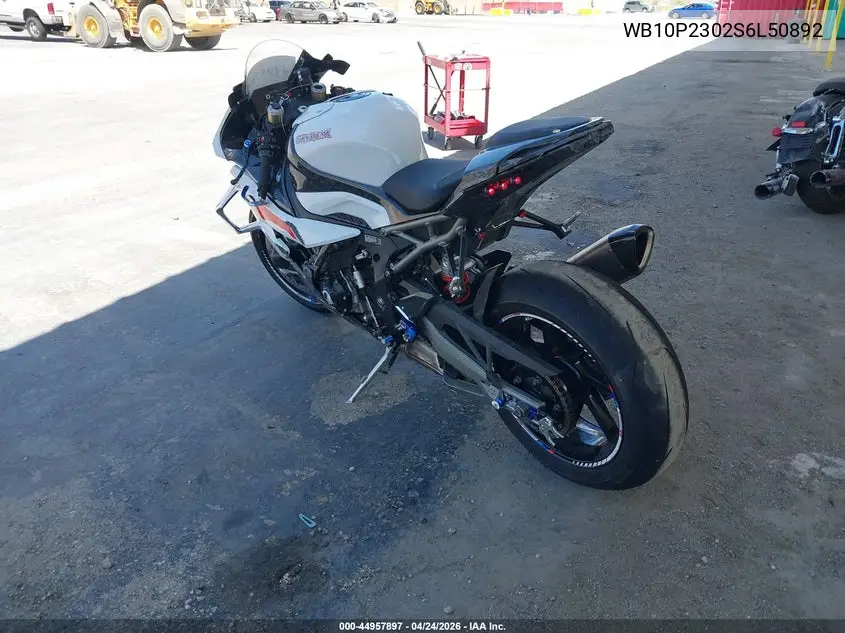 2025 BMW S 1000 Rr VIN: WB10P2302S6L50892 Lot: 44957897
