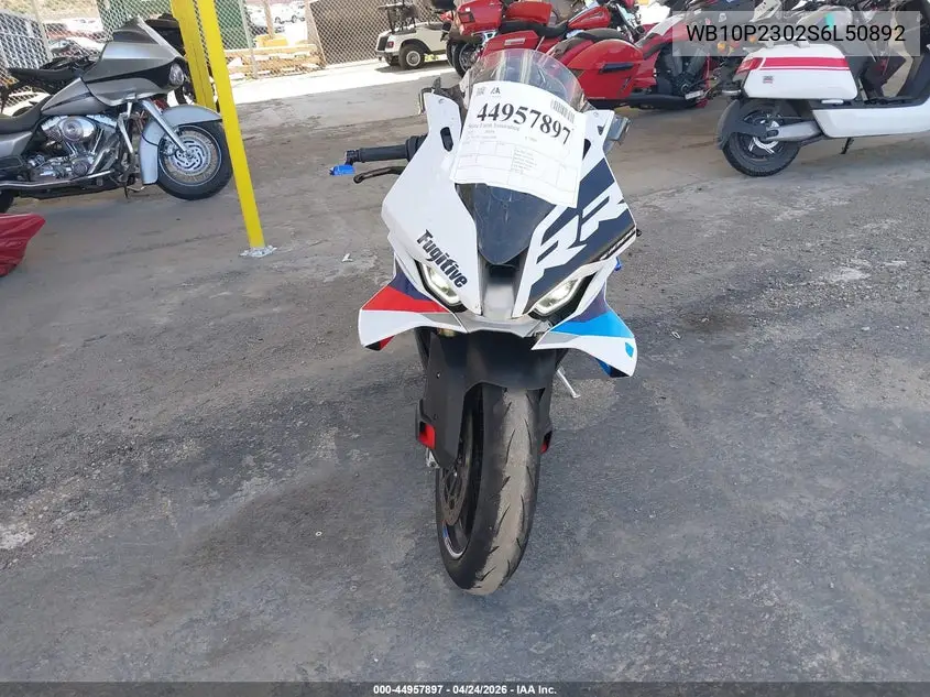 2025 BMW S 1000 Rr VIN: WB10P2302S6L50892 Lot: 44957897