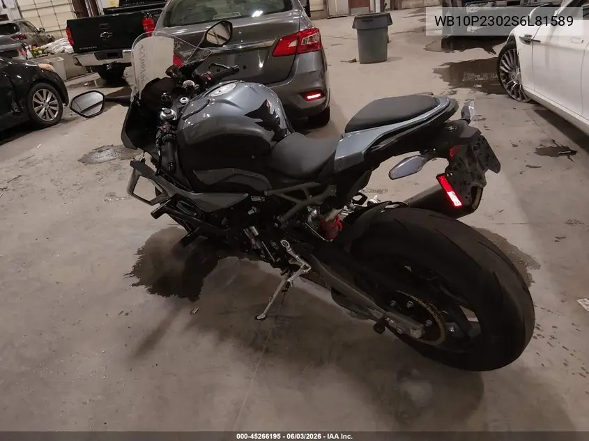 2025 BMW S 1000 Rr VIN: WB10P2302S6L81589 Lot: 45266195