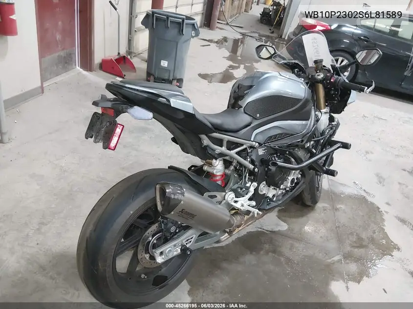 2025 BMW S 1000 Rr VIN: WB10P2302S6L81589 Lot: 45266195