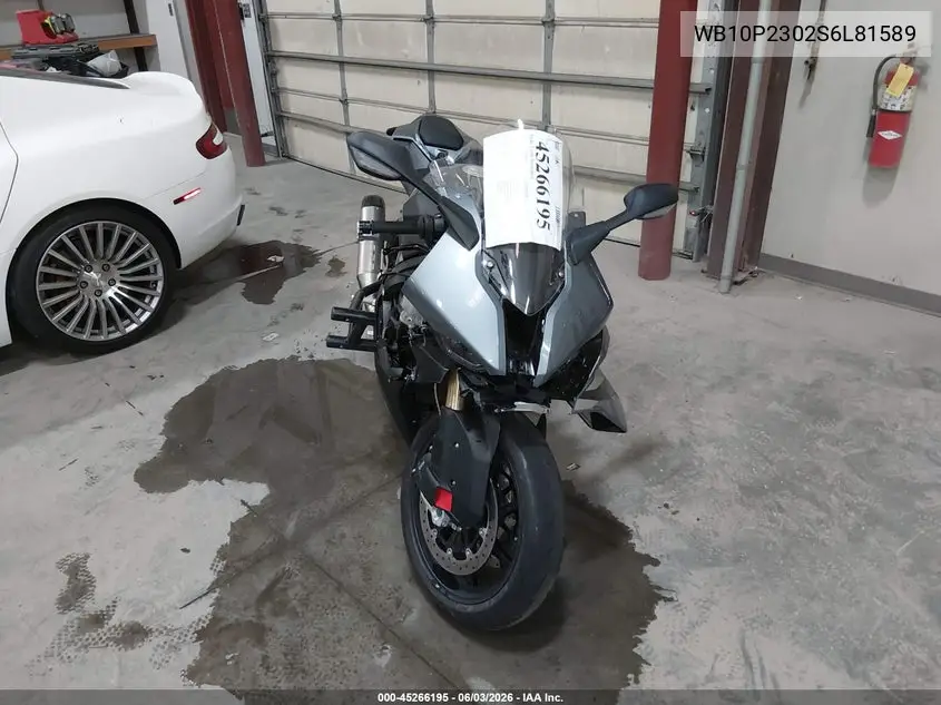 2025 BMW S 1000 Rr VIN: WB10P2302S6L81589 Lot: 45266195