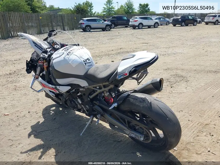 2025 BMW S 1000 Rr VIN: WB10P2305S6L50496 Lot: 45288218