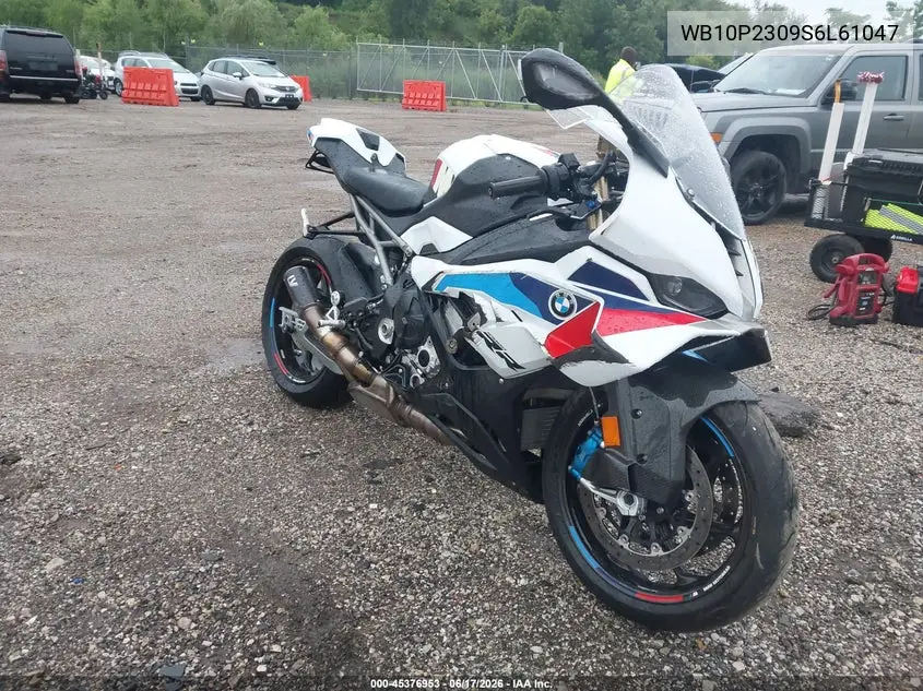 2025 BMW S 1000 Rr VIN: WB10P2309S6L61047 Lot: 45376953