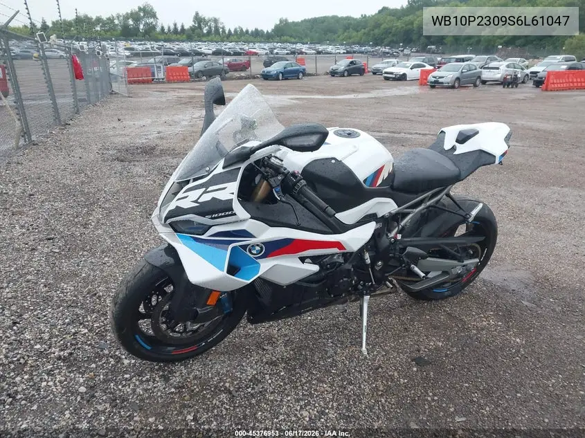 2025 BMW S 1000 Rr VIN: WB10P2309S6L61047 Lot: 45376953