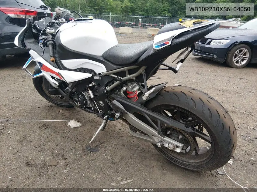 2025 BMW S 1000 Rr VIN: WB10P230XS6L04050 Lot: 45528678