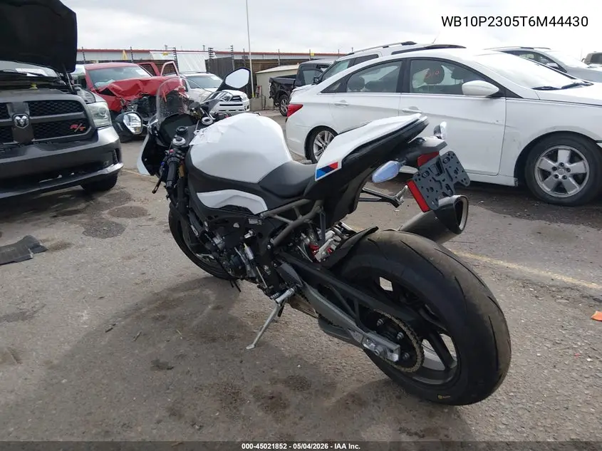 2026 BMW S 1000 Rr VIN: WB10P2305T6M44430 Lot: 45021852