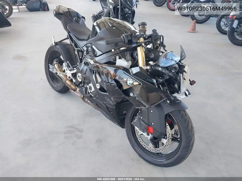 2026 BMW S 1000 Rr VIN: WB10P2305T6M49966 Lot: 45251560